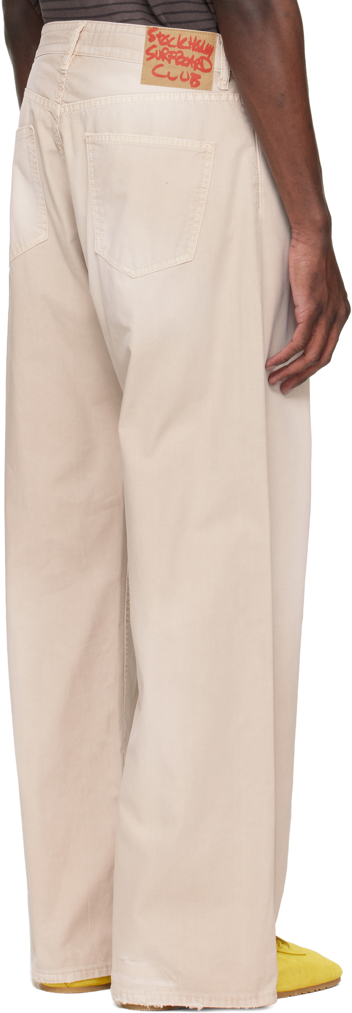 Stockholm (Surfboard) Club Beige Chino Trousers
