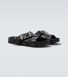 Balenciaga Belt leather mules
