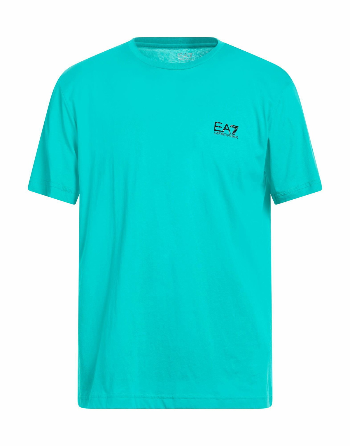 Ea7 Mens T-shirt in Turquoise