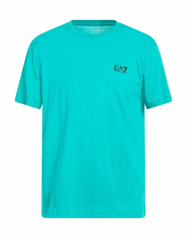 Photo: Ea7 Mens T-shirt in Turquoise