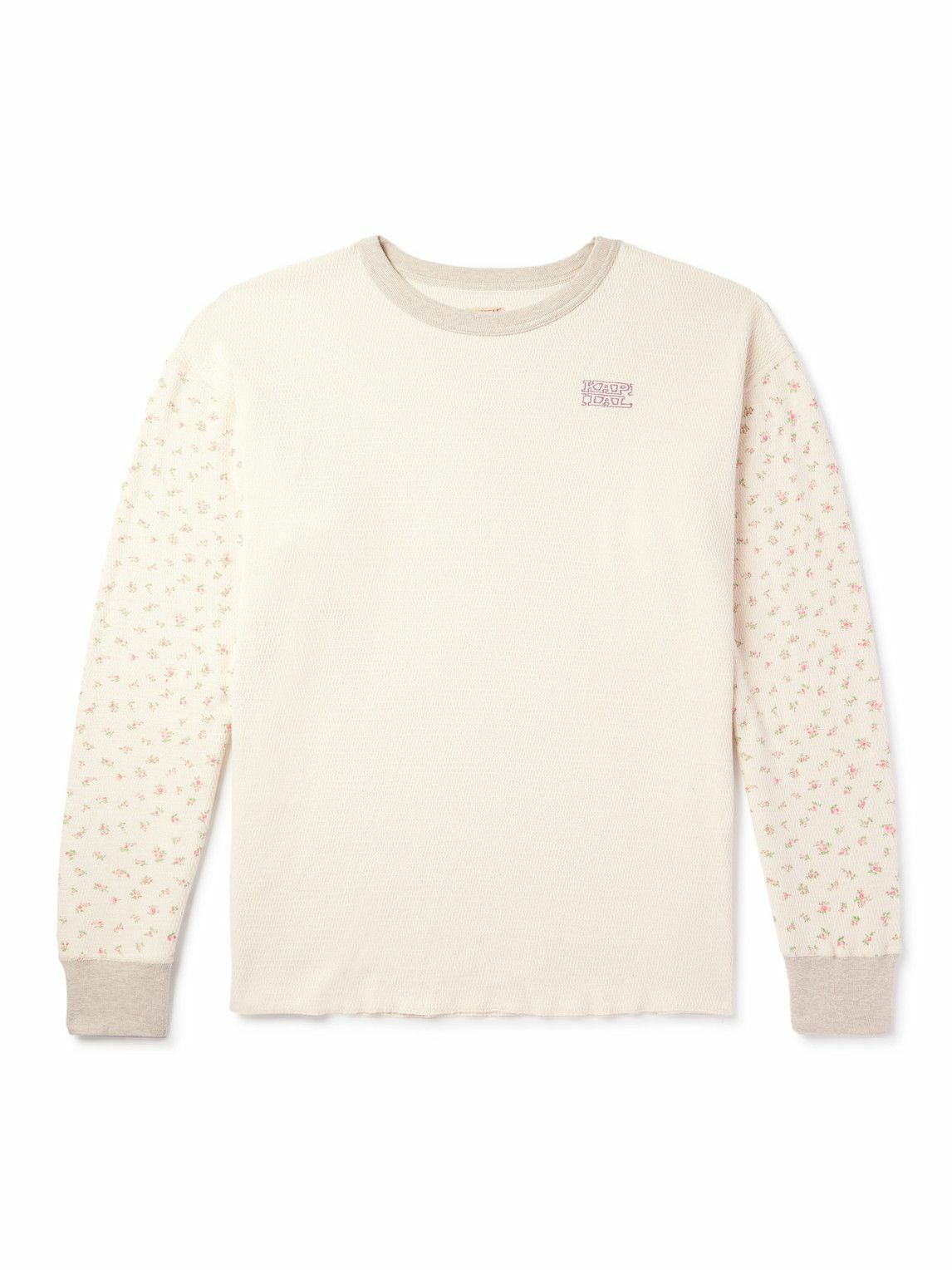 KAPITAL - Buster Peckish Bowy Printed Cotton-Jersey T-Shirt