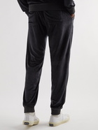 TOM FORD - Tapered Modal-Blend Velour Sweatpants - Black