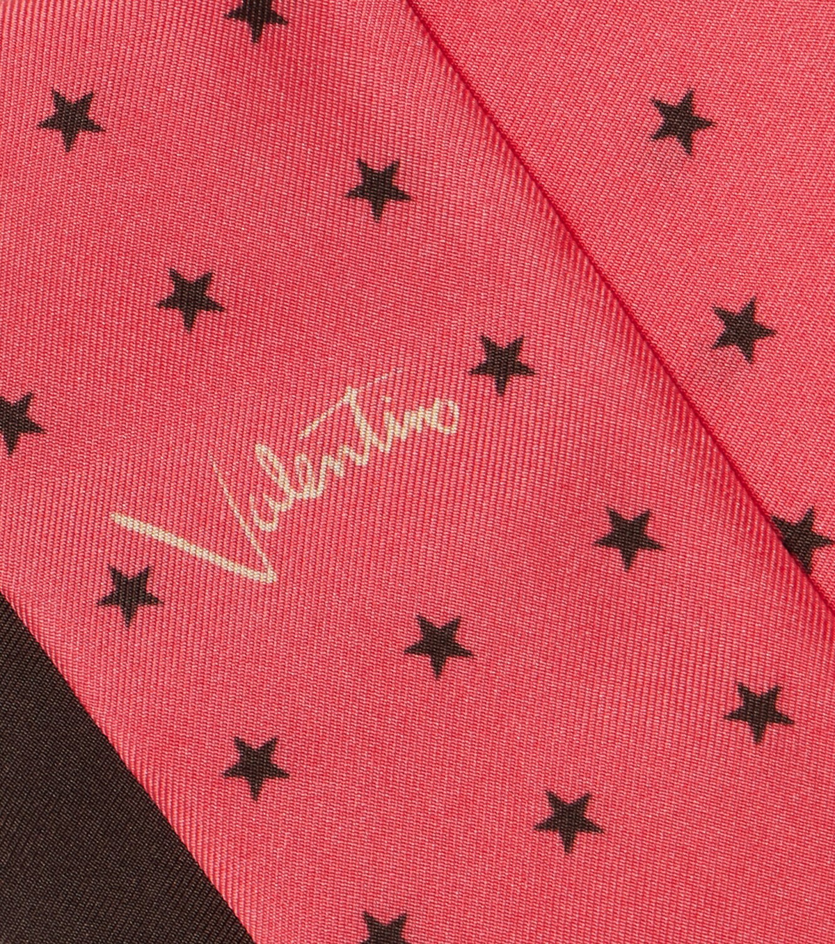 Valentino Printed silk twill scarf