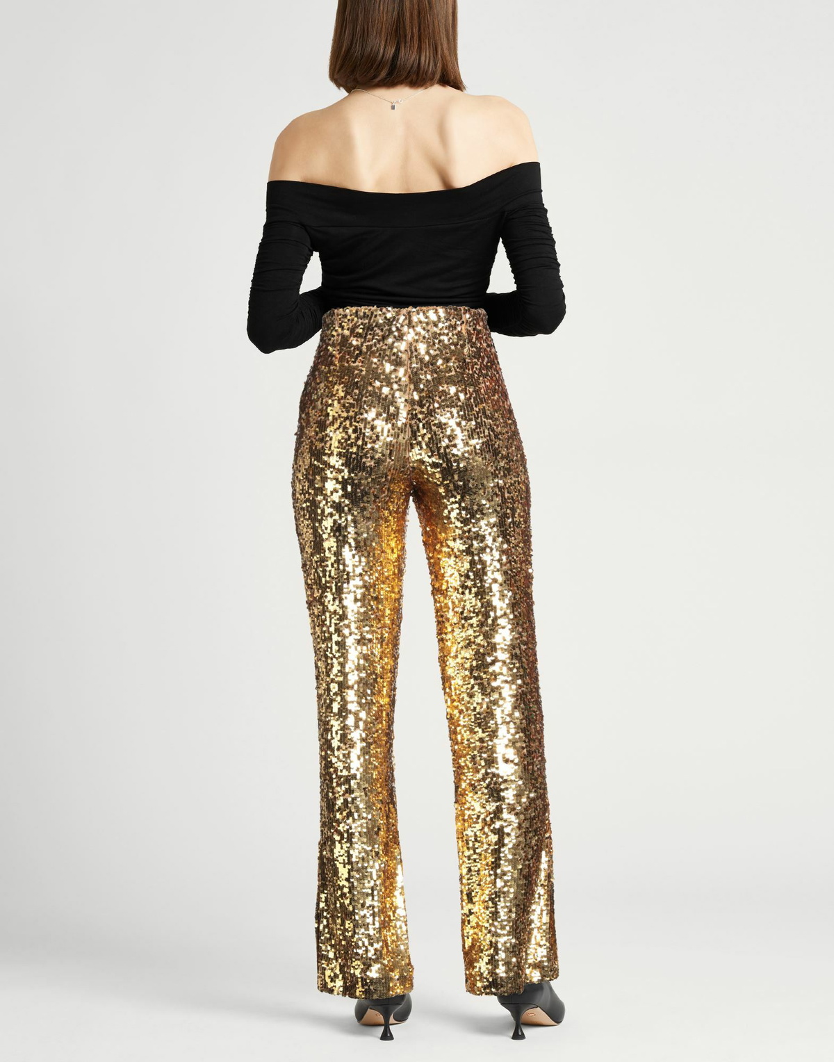 Jucca Womens Pants in Gold