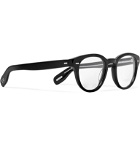 Oliver Peoples - Cary Grant Round-Frame Acetate Optical Glasses - Black