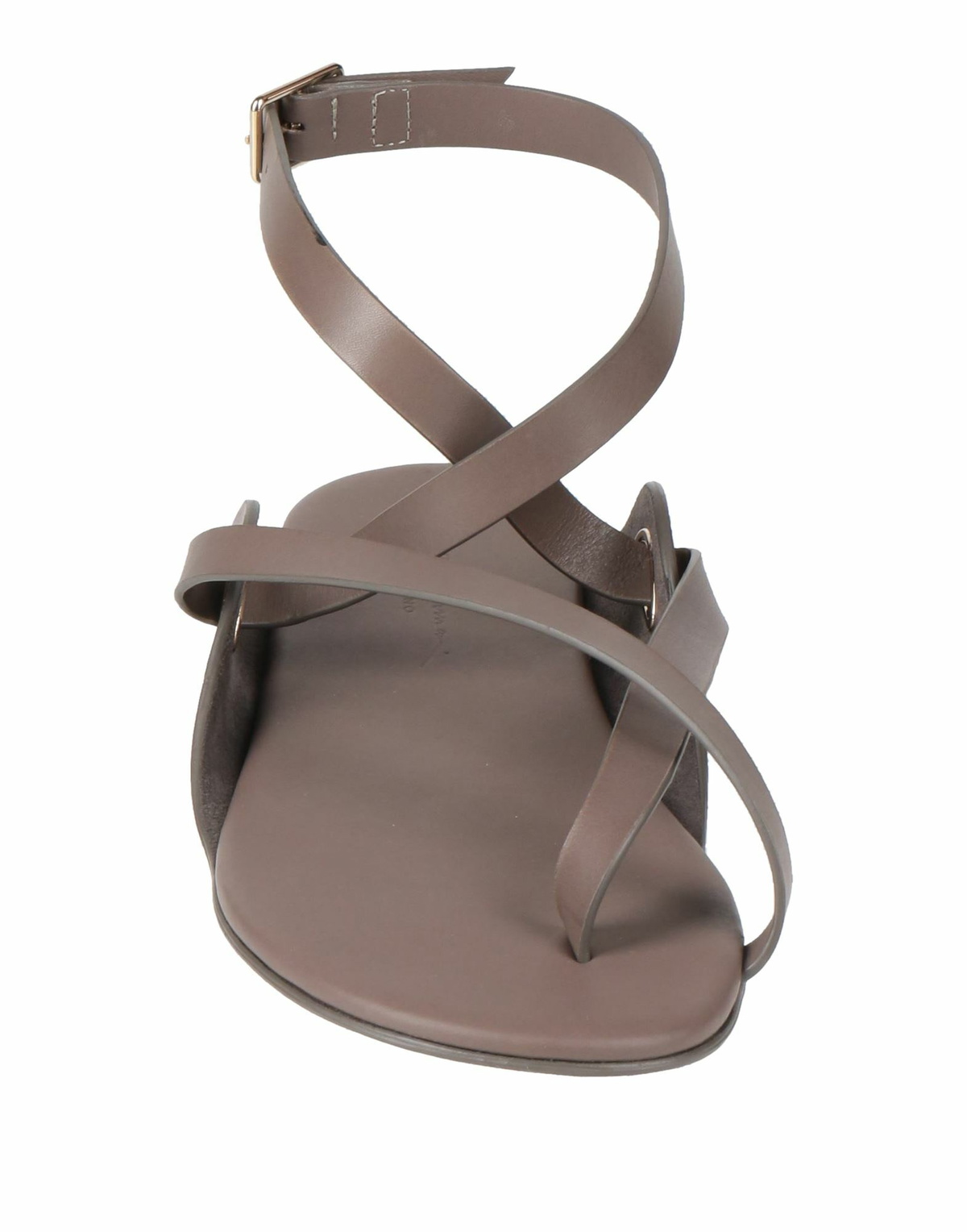 Giorgio Armani Womens Thong sandal Lead