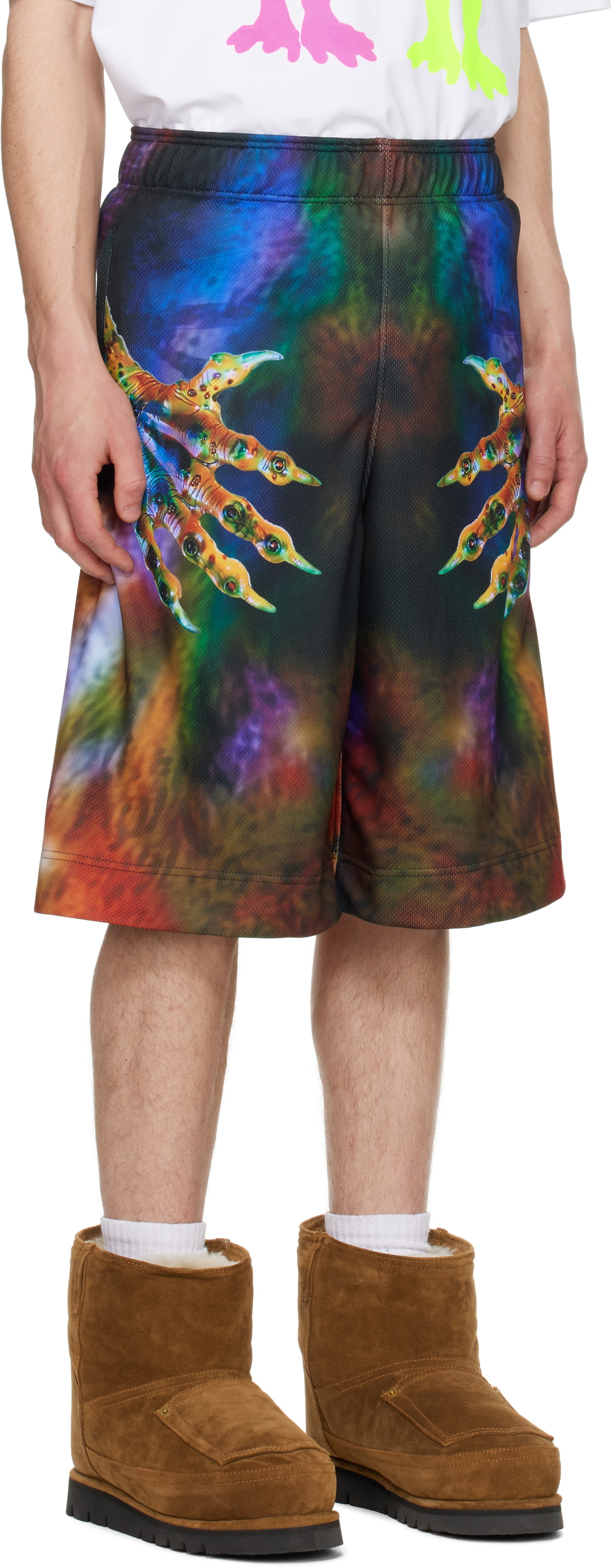 YAKU Multicolor Morphosis Shorts