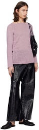 Gabriela Coll Garments Purple No.246 Sweater