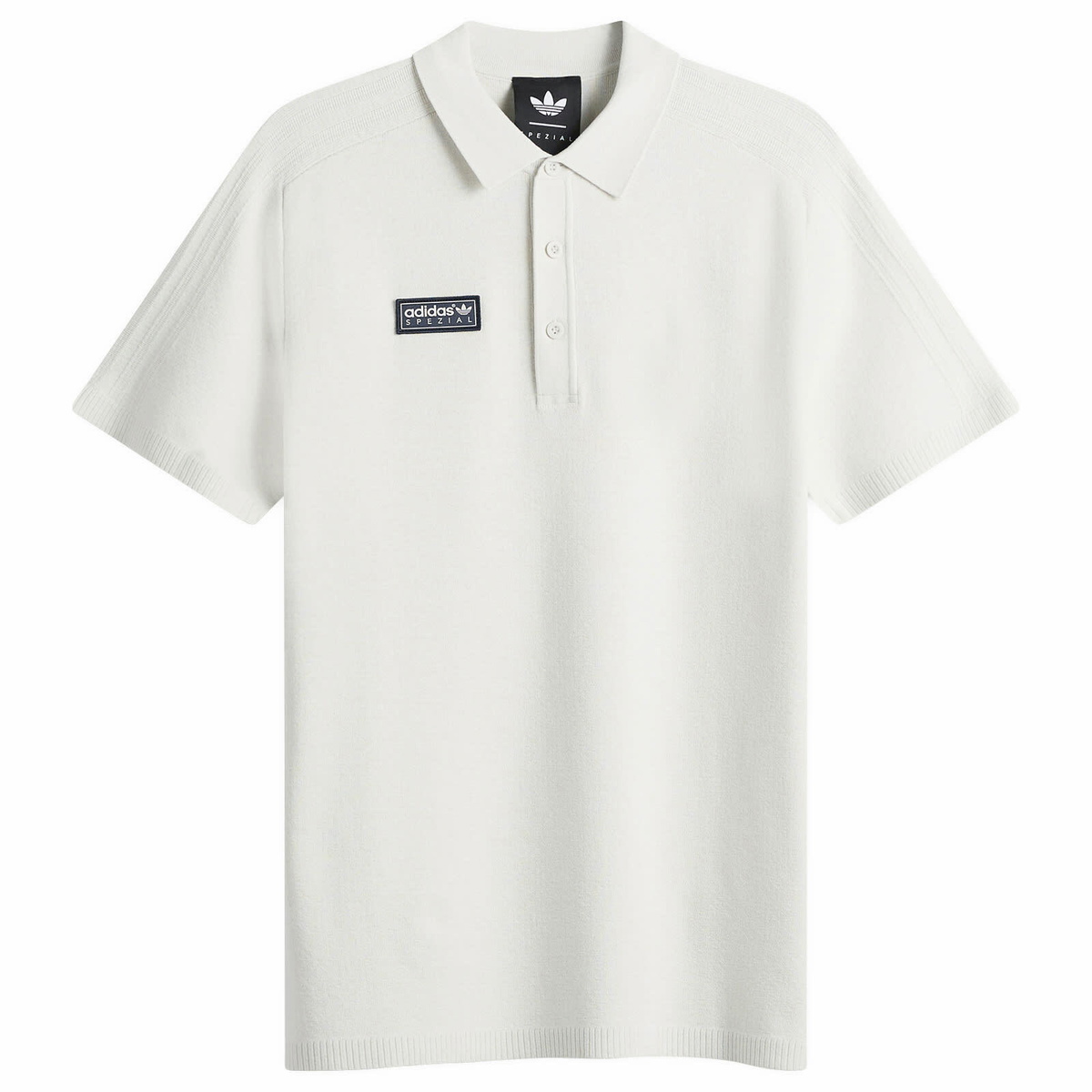 Adidas Men's Spezial Bispham Polo in Chalk White