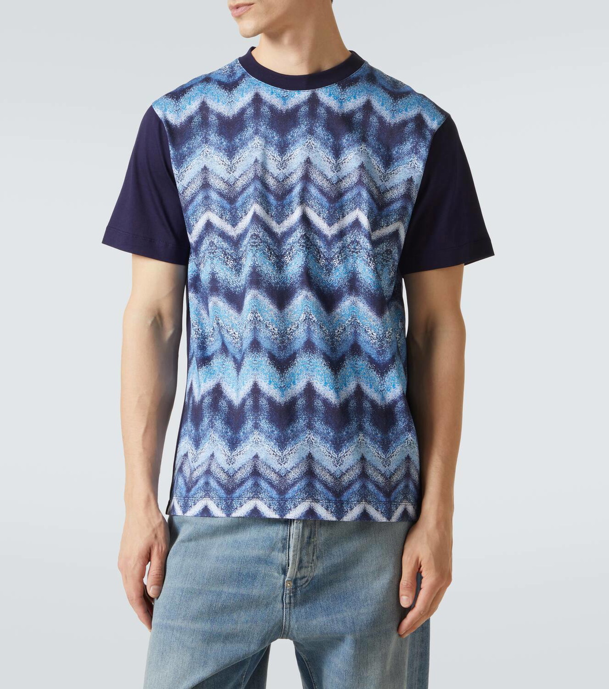 Missoni Zigzag printed cotton jersey T-shirt