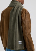 Colorful Standard Wool Scarf - Khaki - One Size