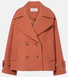 Chloé Oversized wool-blend peacoat