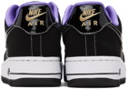 Nike Black & Purple Air Force 1 '07 LV8 Low Sneakers