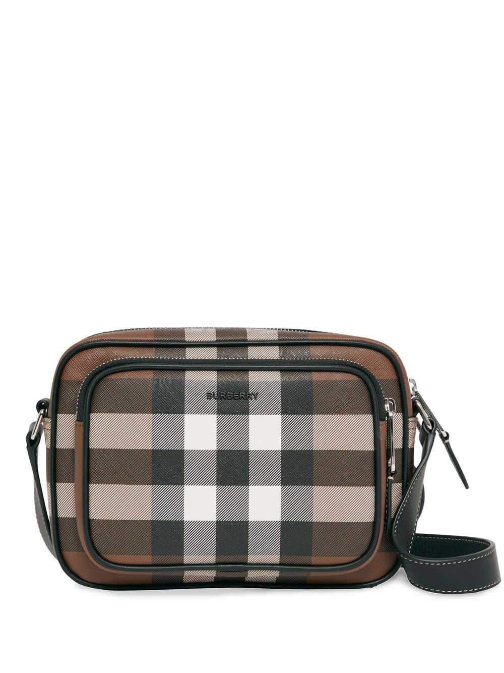 Burberry Theo Check Crossbody Bag for Men