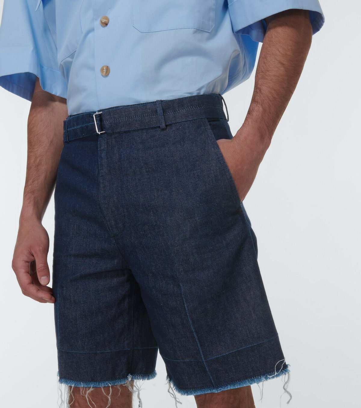 Lanvin Denim Bermuda shorts