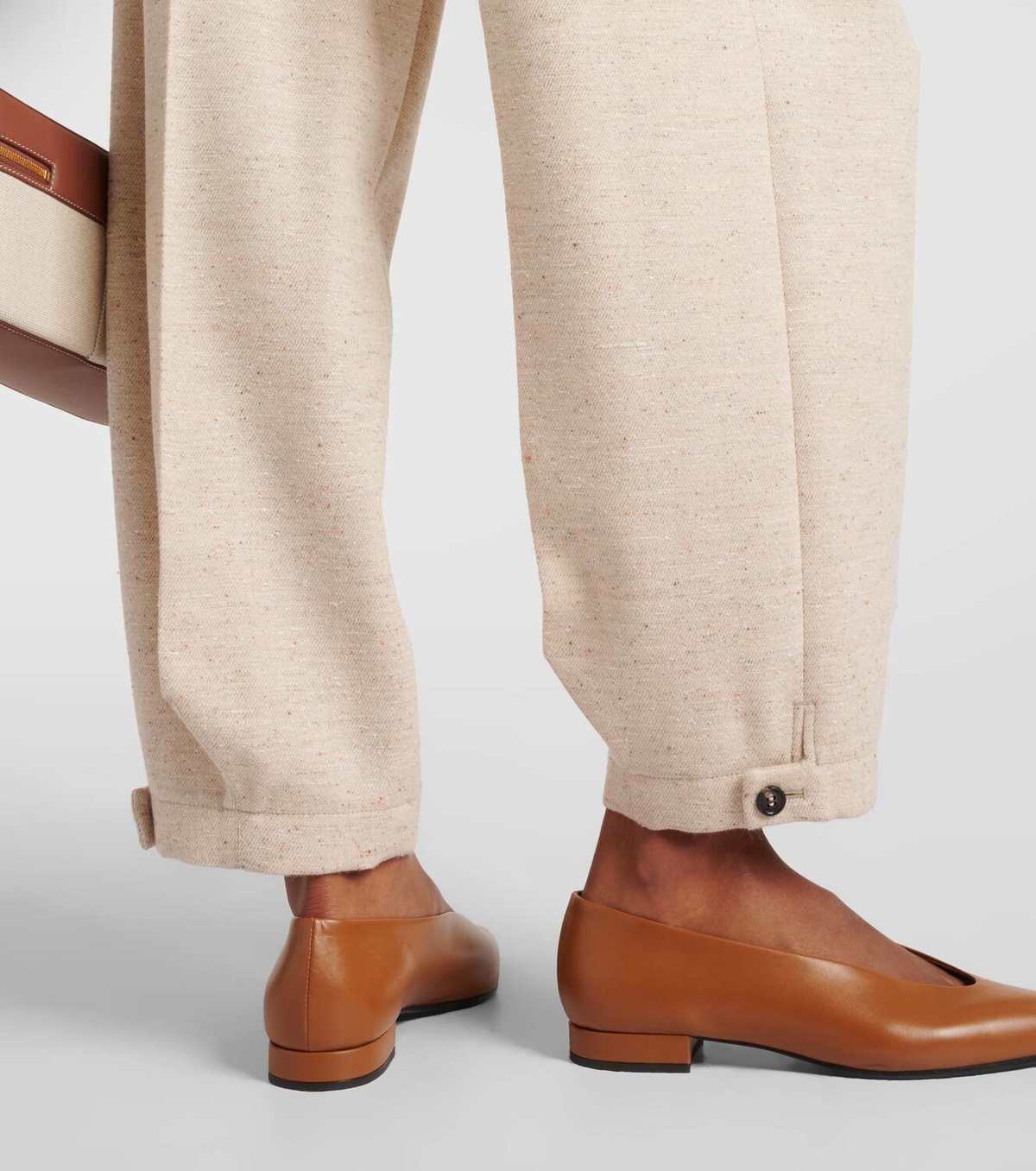 Loro Piana Dylan wool-blend tapered pants Loro Piana
