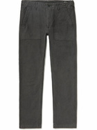 OrSlow - Slim-Fit Cotton-Ripstop Trousers - Black