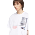 Burberry White Montage T-Shirt