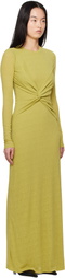 Nanushka Green Rozal Maxi Dress