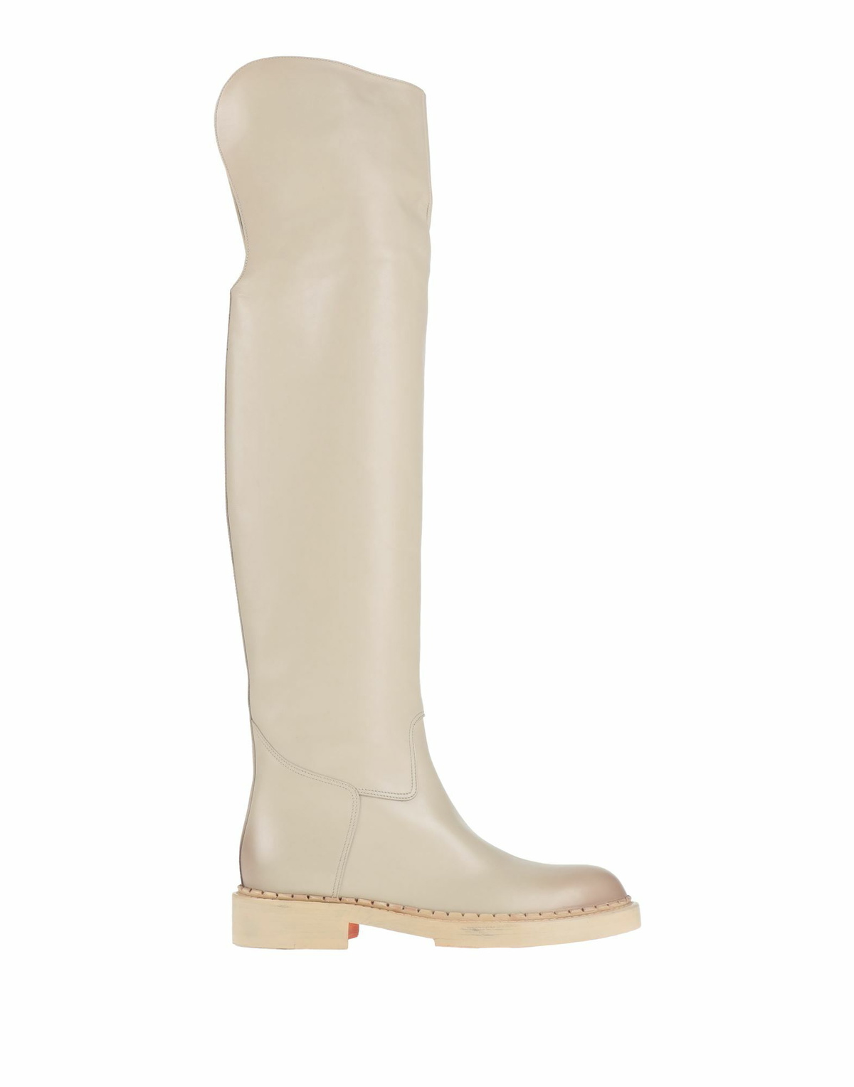 Santoni Womens Boot in Beige