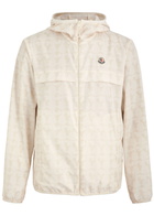 Moncler Ifaty Printed Shell Jacket Cream