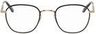 Garrett Leight Black Grant Glasses