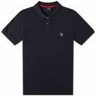 Paul Smith Men's Regular Fit Zebra Polo Shirt in Navy