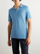 Massimo Alba - Aruba Linen-Piqué Polo Shirt - Blue
