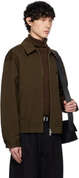 AFTER PRAY Brown Richard Drizzler Jacket