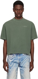 CAMPERLAB Green Cutout T-Shirt