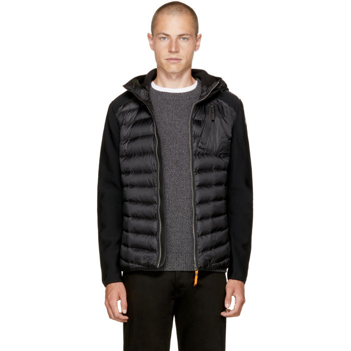 Parajumpers Black Warm Up Nolan Jacket Parajumpers