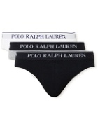 Polo Ralph Lauren - Three-Pack Stretch-Cotton Jersey Briefs - Multi