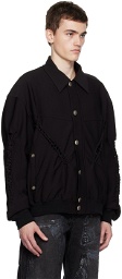 lesugiatelier Black Knotted Jacket