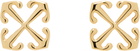 Off-White Mini Arrow Earrings