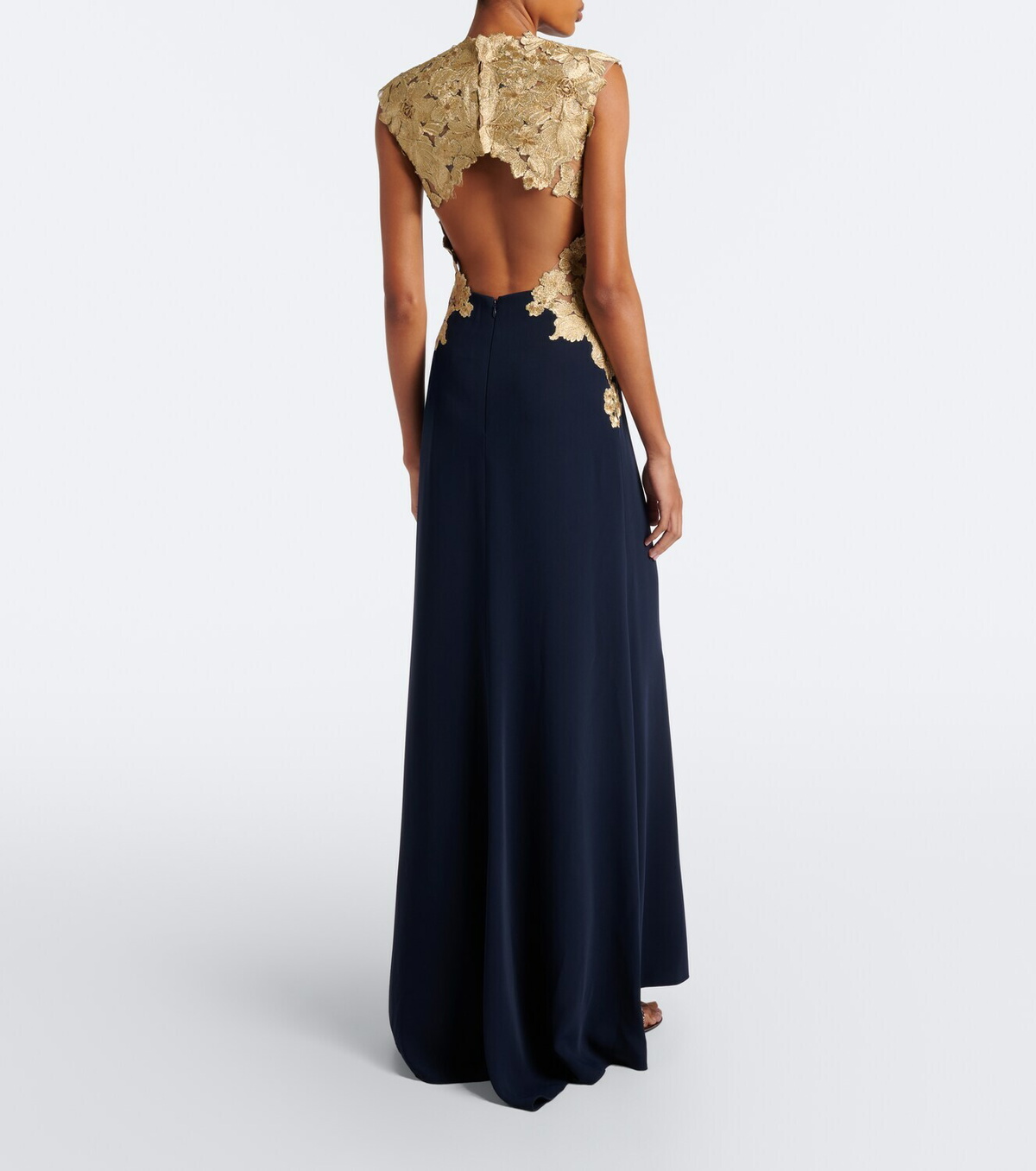 Costarellos Embroidered gown