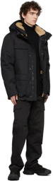 Holubar Black North Hunter Parka Jacket