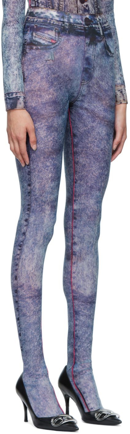 DIESEL P Koll H3 Leggings - Blue