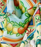 Dolce&Gabbana Printed silk twill scarf