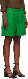 Cordera Green Sporty Shorts