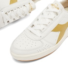 Diadora B.Elite '84 Sneaker in White/Gold
