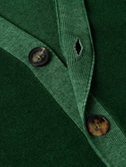 Etro - Logo-Embroidered Wool Cardigan - Green