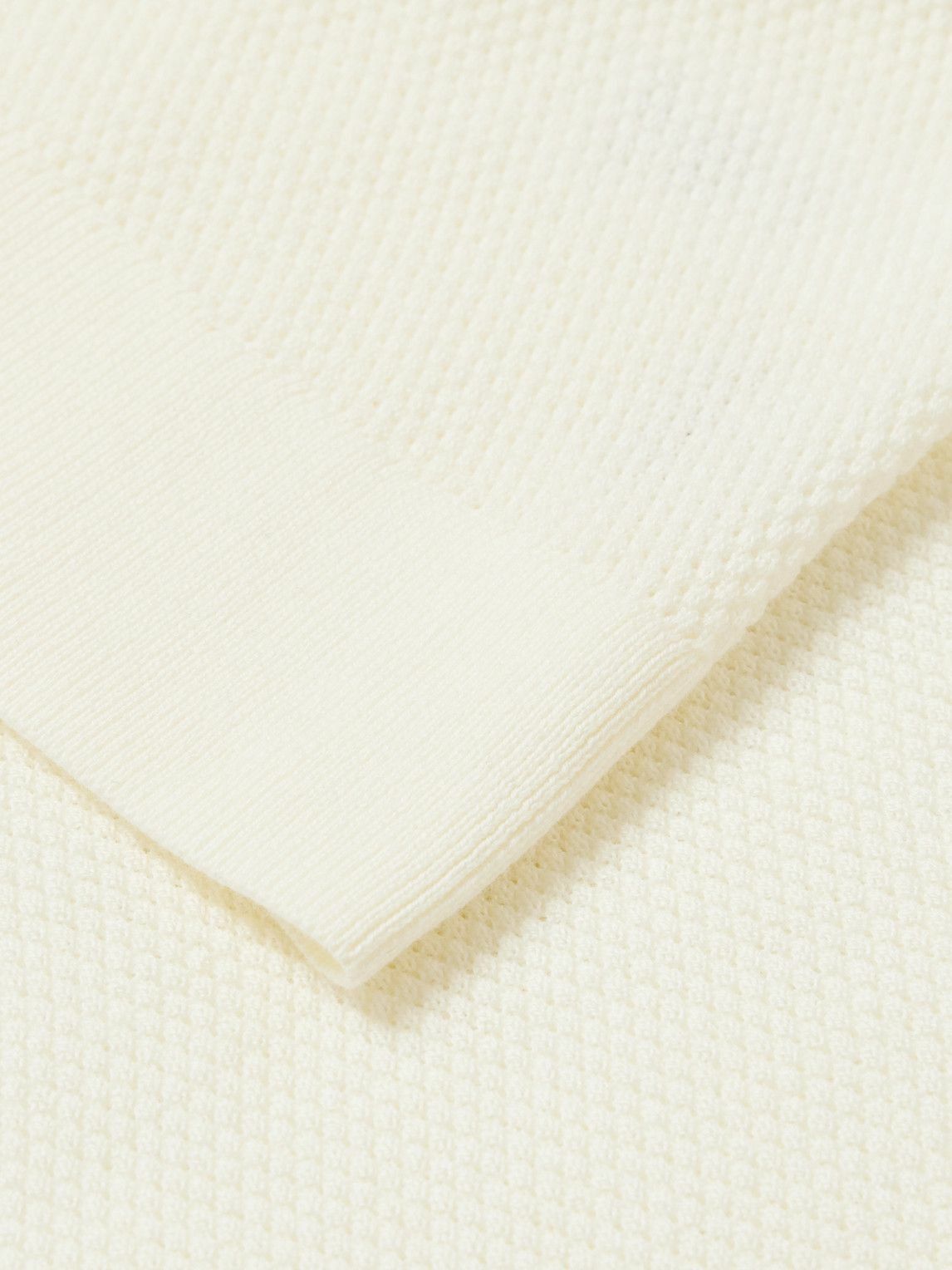 Onia - Waffle-Knit Sweatshirt - Neutrals
