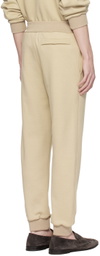 ZEGNA Beige Drawstring Sweatpants