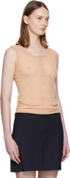 Paloma Wool Beige Velata Tank Top