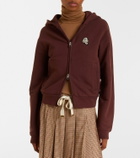 Moncler Cotton zip-up hoodie