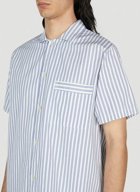 Tekla - Skagen Stripes Shirt in Blue