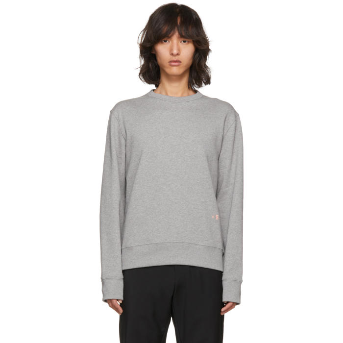 Photo: Acne Studios Grey Faise Sweatshirt 