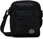 Stone Island Black 9200015 Coated Nylon Metal ECONYL Bag