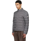 Moncler Gray Selves Short Down Jacket