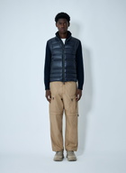 Moncler Grenoble Satin Quilted Cardigan